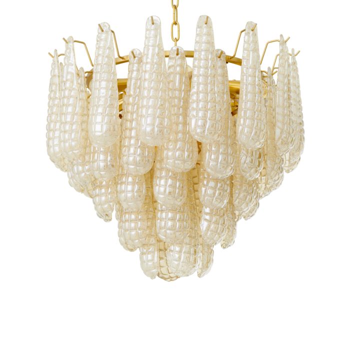 Lustre doré et verre champagne | Eichholtz Chaves S