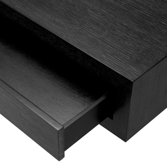 Table basse en chêne anthracite | Eichholtz Rialto