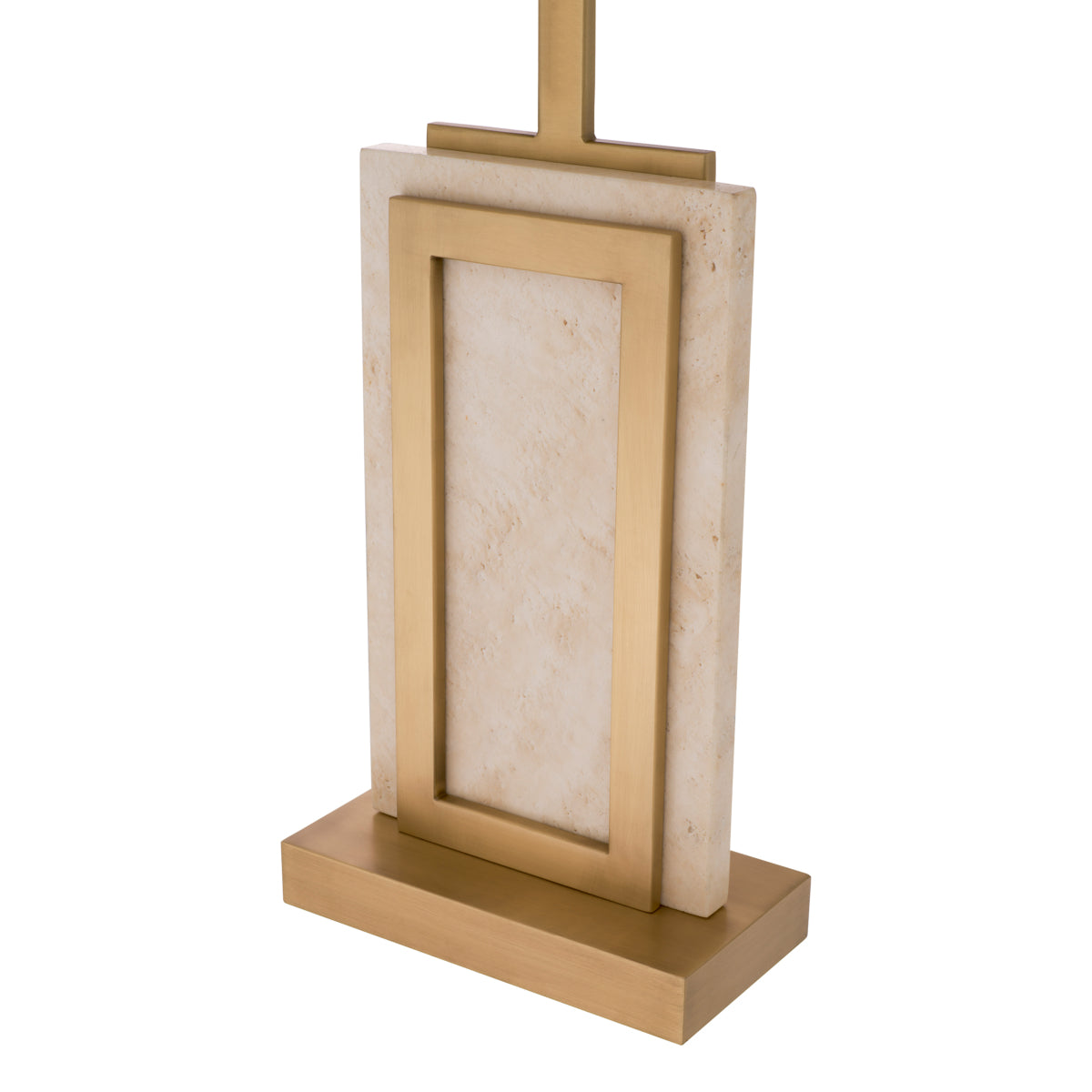 Lampe de table en travertin avec abat-jour | Eichholtz Murray - vue d'ambiance | REMO-HOME
