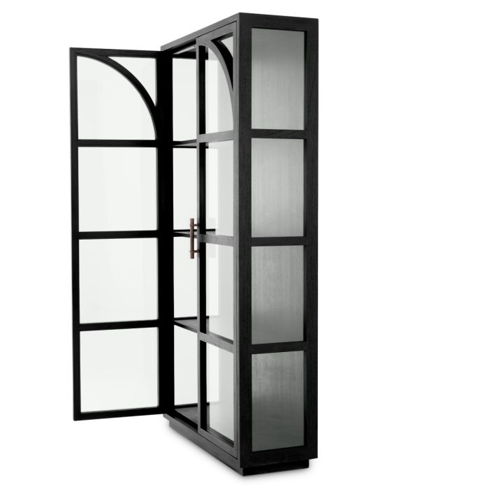 Vitrine en bois noir | Eichholtz San Bernardino