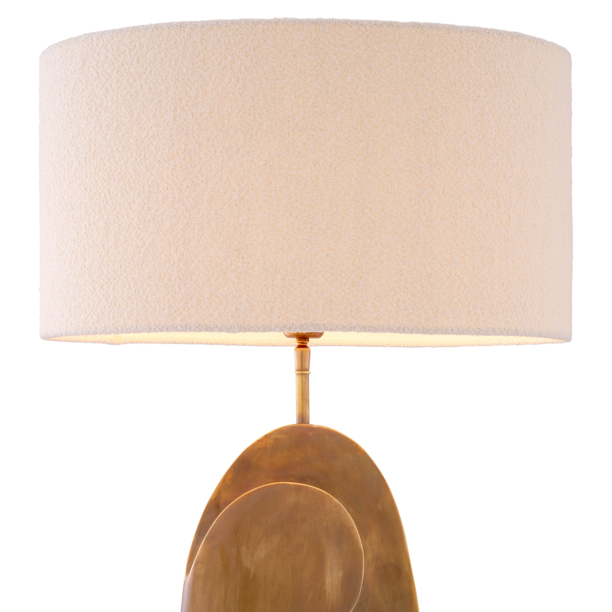 Lampe de table en laiton antique avec abat-jour | Eichholtz D'Ancona - vue d'ambiance | REMO-HOME