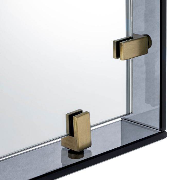 Miroir carré en verre fumé | Eichholtz Verona M