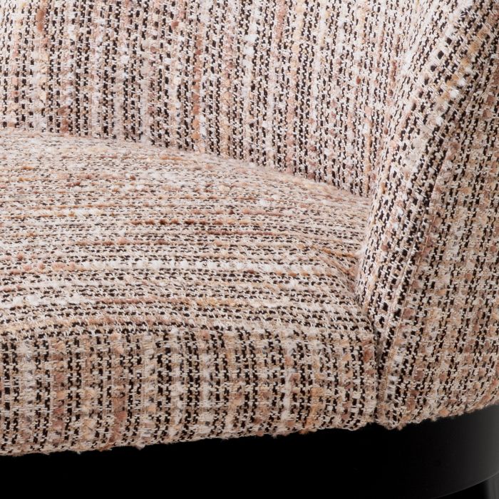 Chaise de salle à manger en tissu beige | Eichholtz Costa