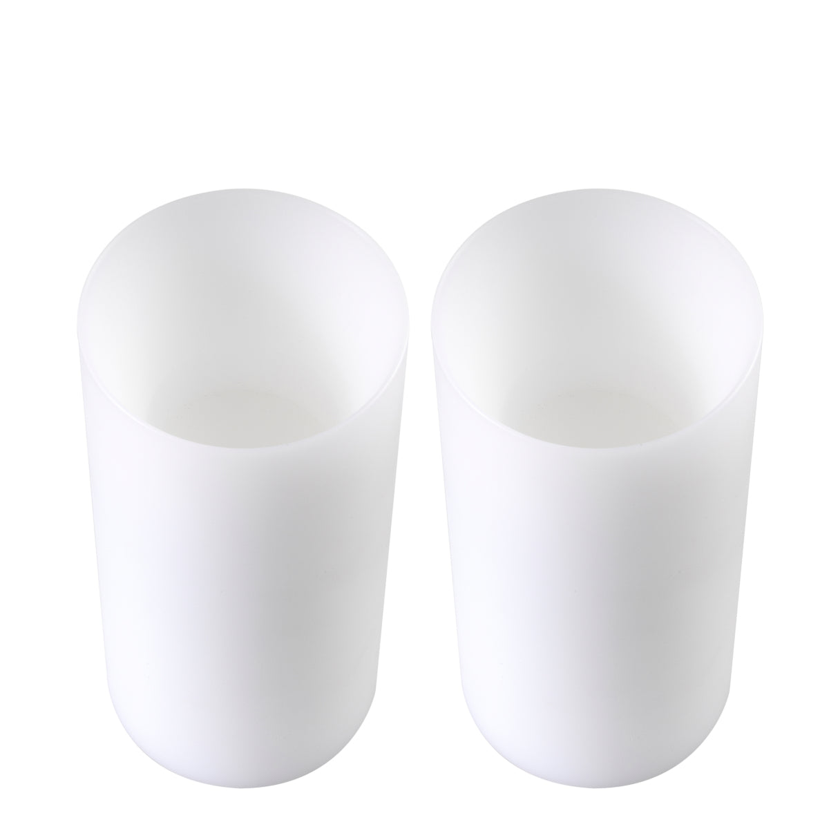 Bougie artificielle blanche Ø 10 x H. 21 cm set de 2 | Eichholtz Artificial Candle - vue d'ambiance | REMO-HOME