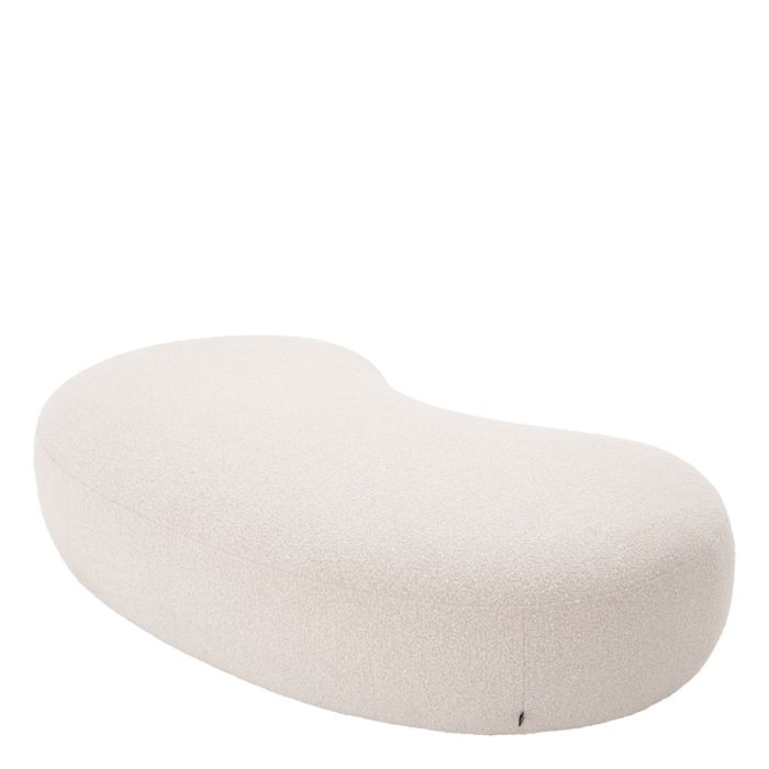 Banc bouclé crème | Eichholtz Bjorn