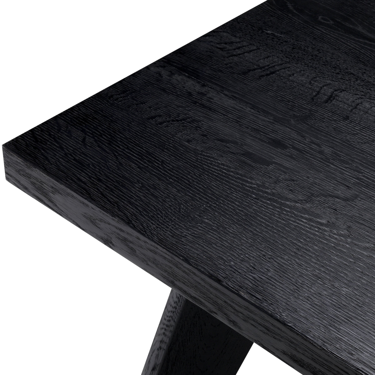 Table à manger en chêne noir | Eichholtz Biot 240 cm - vue d'ambiance | REMO-HOME