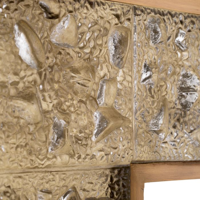 Miroir doré en verre soufflé | Eichholtz Mellot