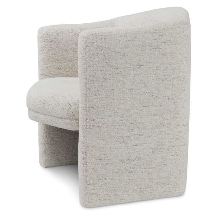 Fauteuil en tissu blanc cassé | Eichholtz Watertown