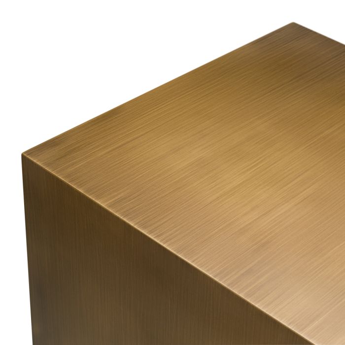 Table d'appoint en laiton brossé | Eichholtz Rafaello
