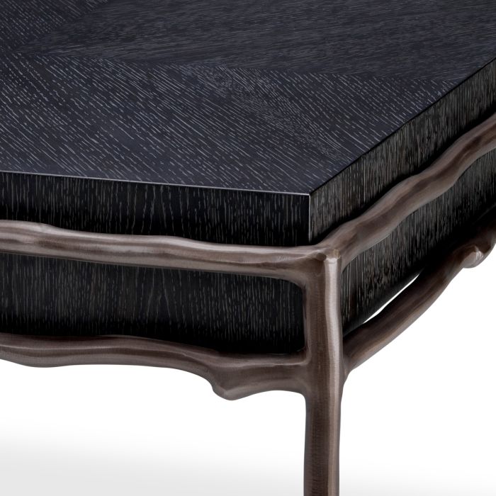 Table d'appoint en chêne anthracite | Eichholtz Premier