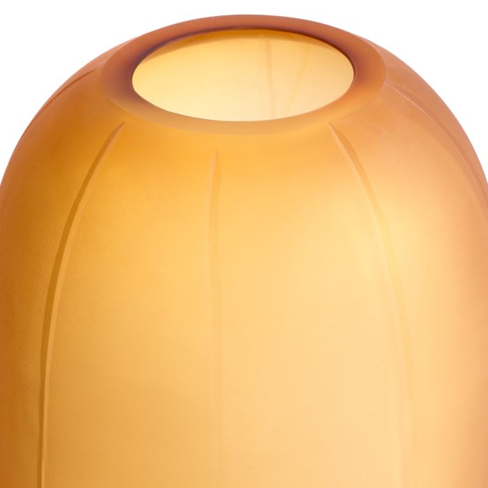 Vase en verre soufflé ambré | Eichholtz Zenna L