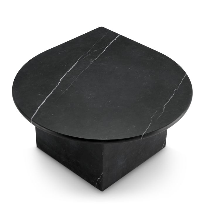 Table basse en marbre noir (lot de 3) | Eichholtz Naples