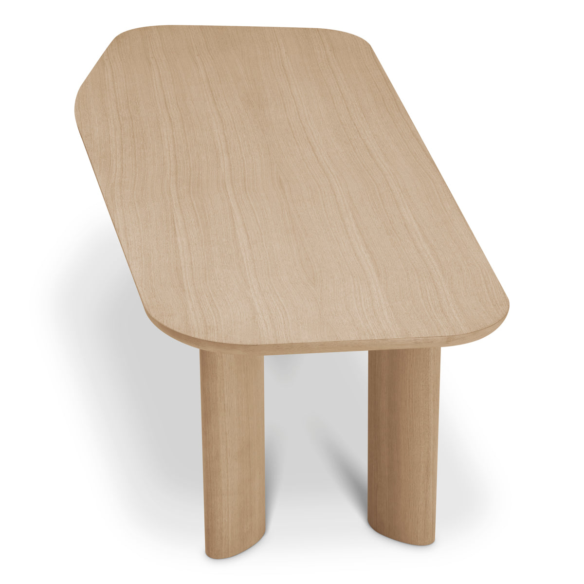 Table à manger en placage chêne naturel | Eichholtz Flemings - vue d'ambiance | REMO-HOME