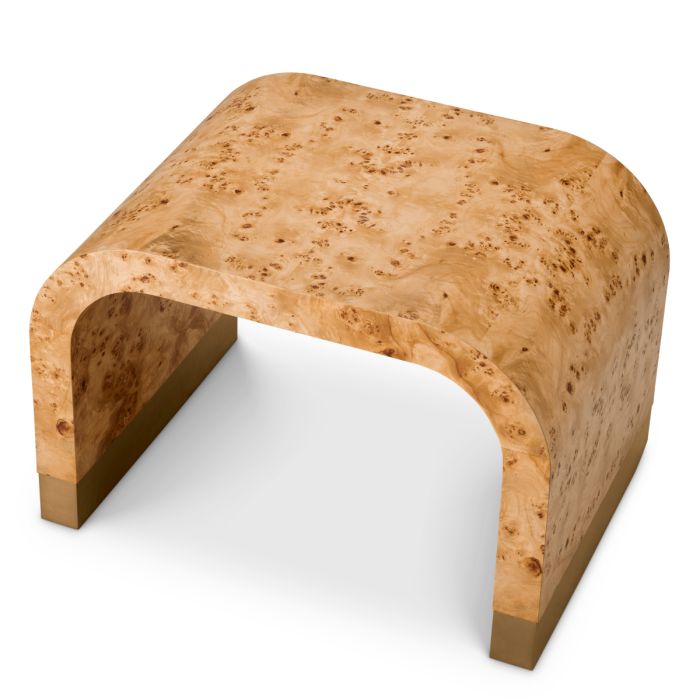 Table d'appoint en bois brun | Eichholtz Quinton