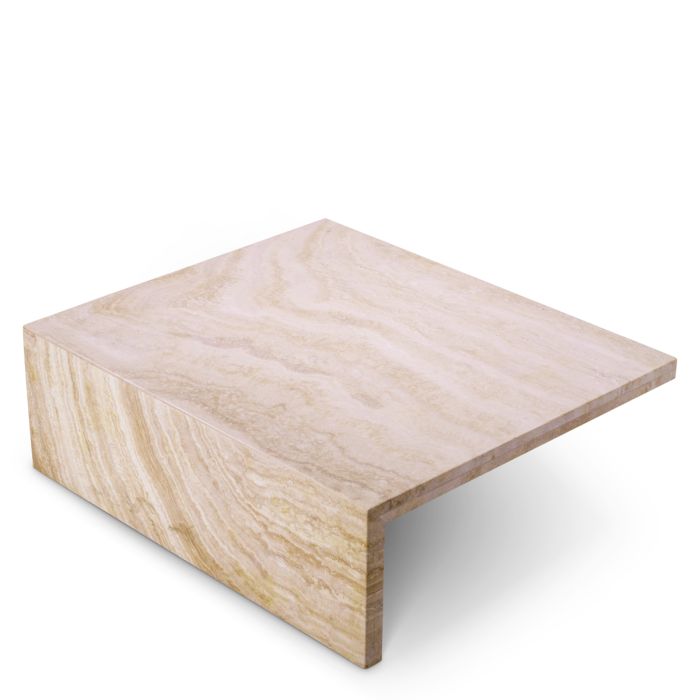 Table basse en travertin | Eichholtz Amara Low