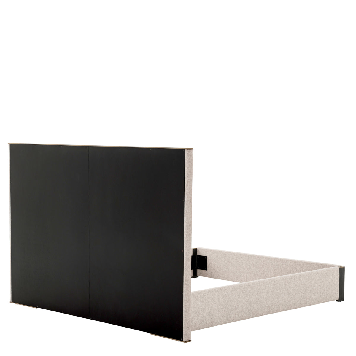Cadre de lit en loki naturel | Eichholtz Elisio - vue d'ambiance | REMO-HOME