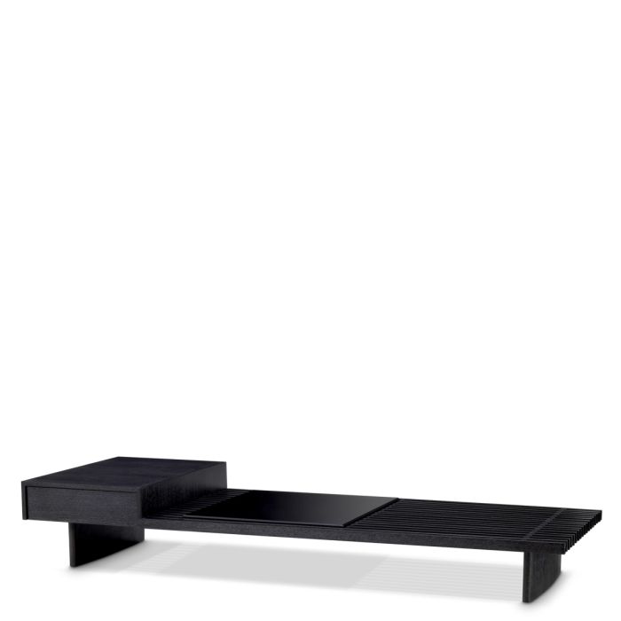 Table basse en chêne anthracite | Eichholtz The Crest