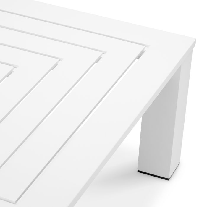Table basse extérieur blanche | Eichholtz Vistamar