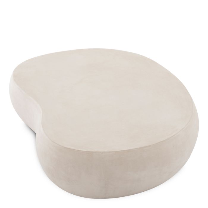 Table basse extérieur en béton crème | Eichholtz Prime
