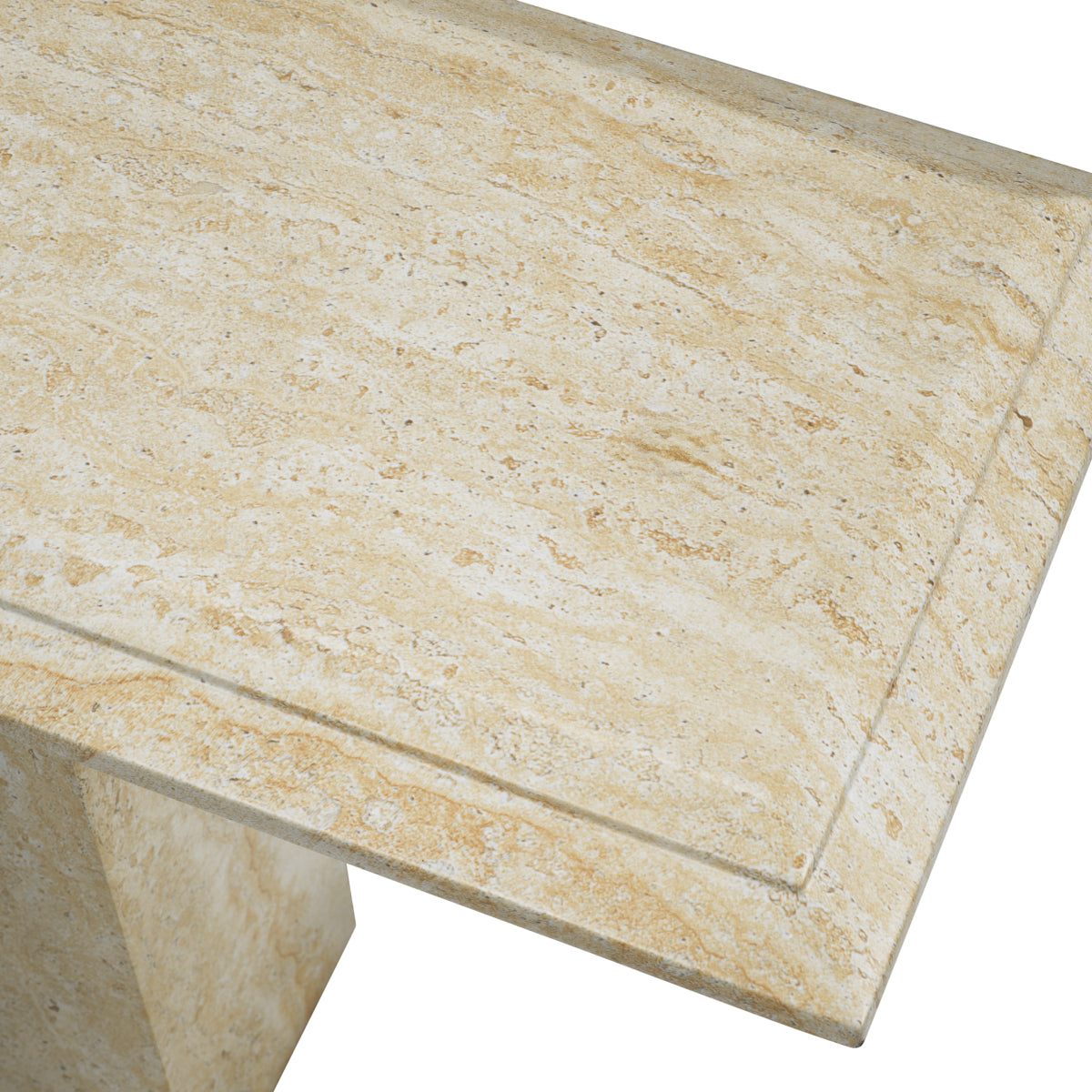 Table console extérieure en faux travertin | Eichholtz Charles - vue d'ambiance | REMO-HOME