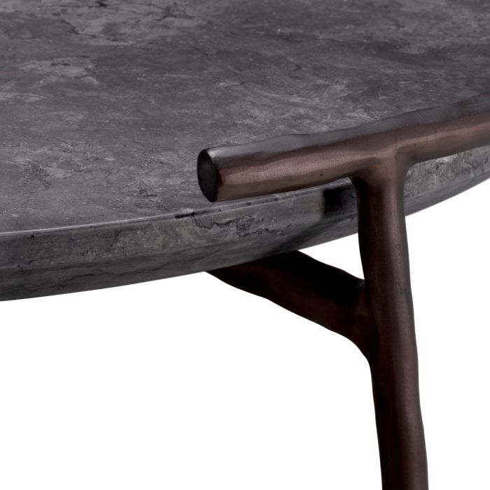 Table basse en marbre gris | Eichholtz Arca