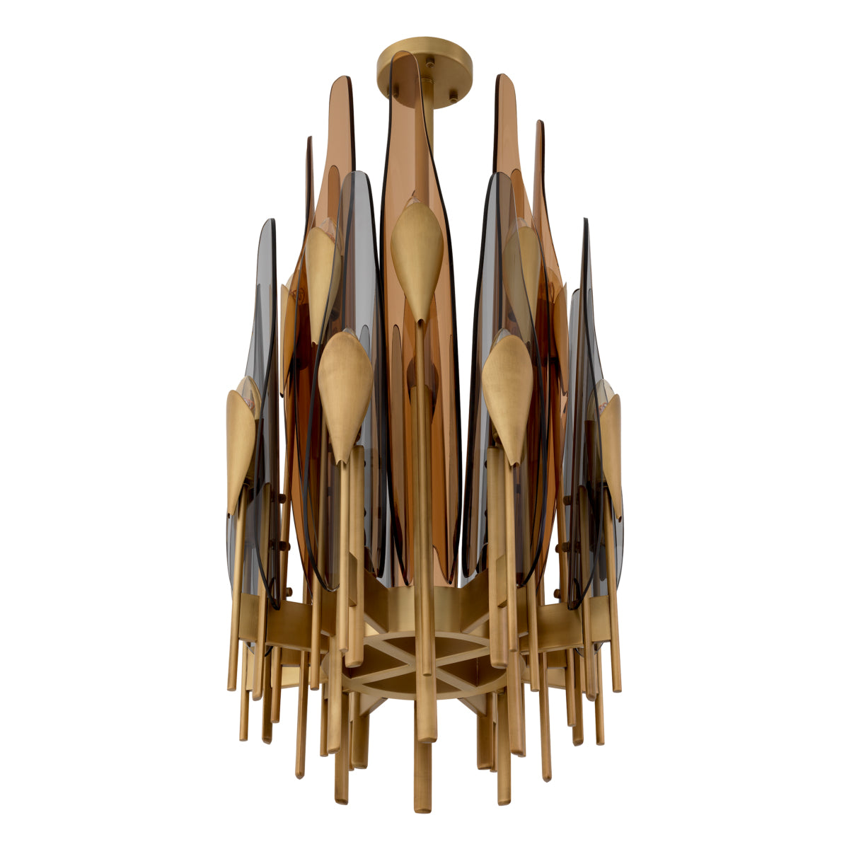 Chandelier en laiton antique | Eichholtz Sky - vue d'ambiance | REMO-HOME