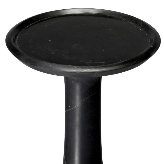 Table d'appoint en marbre noir | Eichholtz Pompano High