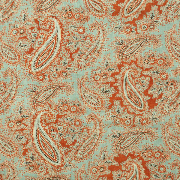 Tissu d'ameublement Gazebo Duck Egg | Andrew Martin - vue de détail | REMO-HOME