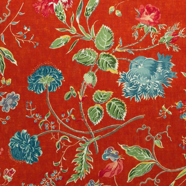 Tissu d'ameublement Wild Wood Pumpkin | Andrew Martin - vue de détail | REMO-HOME