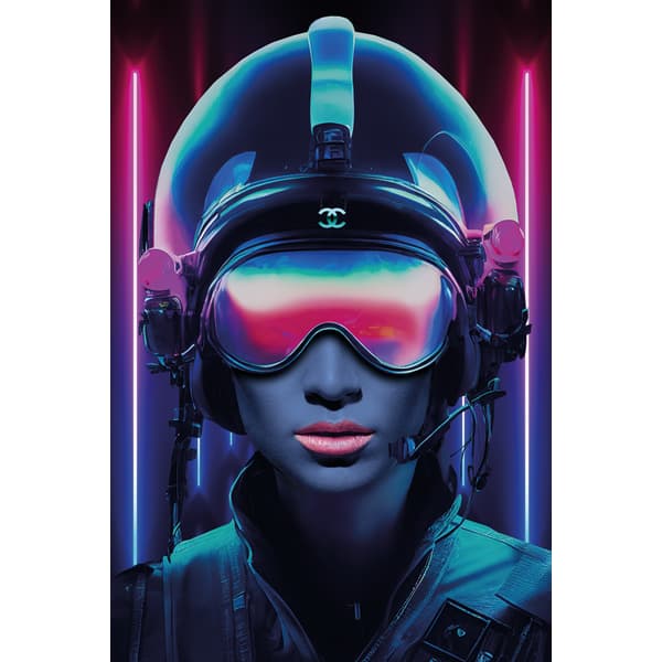 Photographie d'art Big Sister Is Watching 120X180 - Plexiglass | An... - vue principale | REMO-HOME