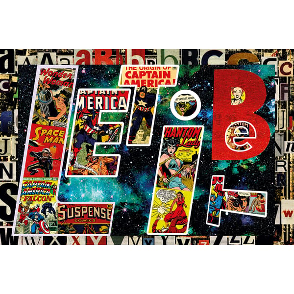 Œuvre d'art sur plexiglas Let It Be | Andrew Martin - vue principale | REMO-HOME