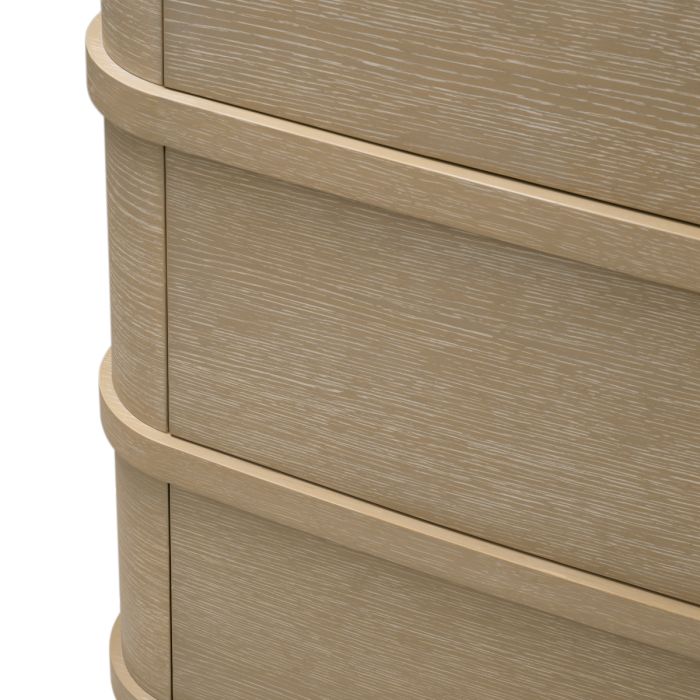 Commode verticale en chêne blanchi | Eichholtz Cabana