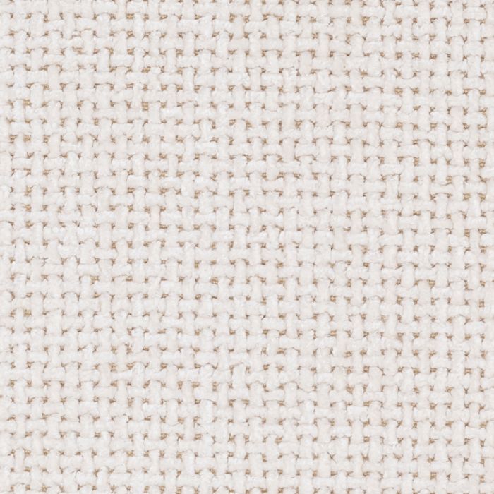 Pouf en tissu blanc cassé | Eichholtz Ortega