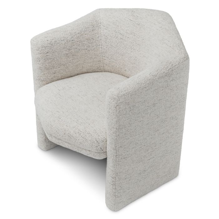 Fauteuil en tissu blanc cassé | Eichholtz Watertown