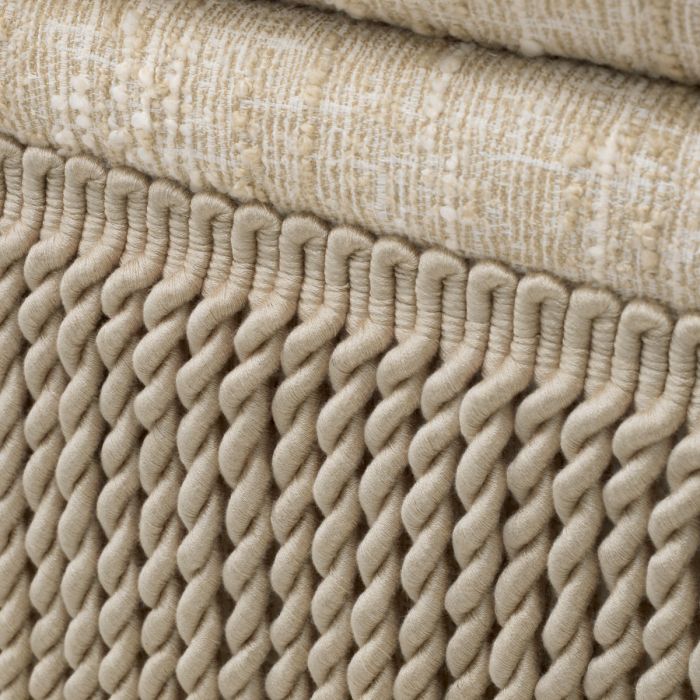 Chaise de salle à manger bouclé crème | Eichholtz Fairburn