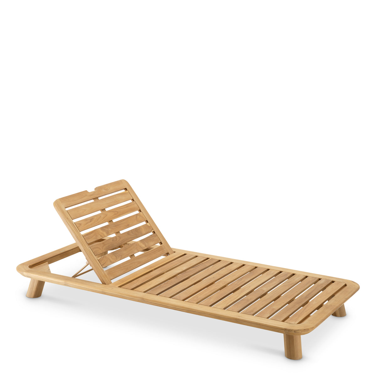 Lit de jour d'extérieur en teck naturel | Eichholtz Weston Single - vue d'ambiance | REMO-HOME
