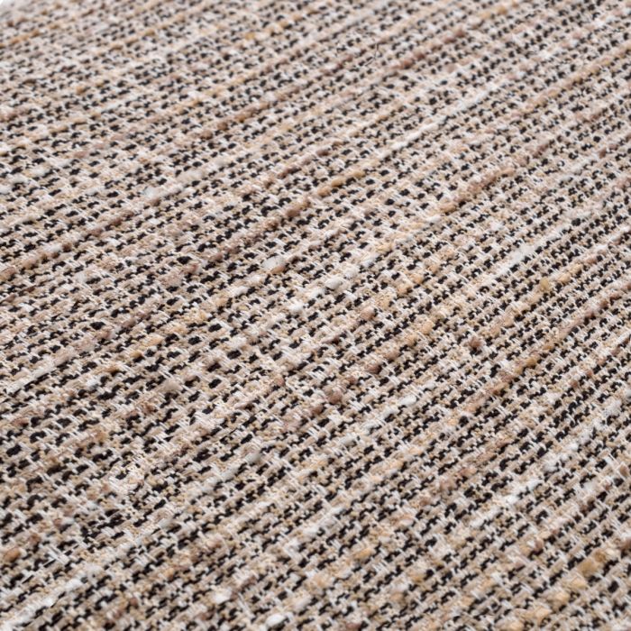 Pouf en tissu Mademoiselle beige | Eichholtz Bente