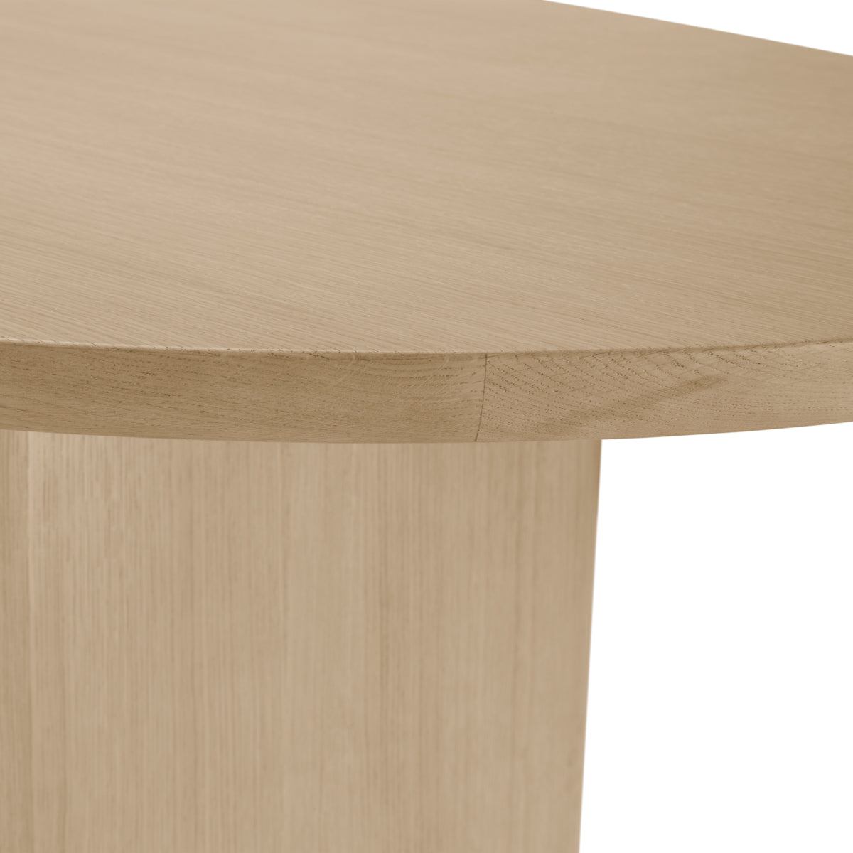 Table de salle à manger en placage chêne naturel | Eichholtz Lindner - vue d'ambiance | REMO-HOME