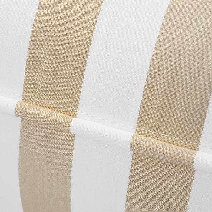 Pouf extérieur en tissu beige | Eichholtz Relax