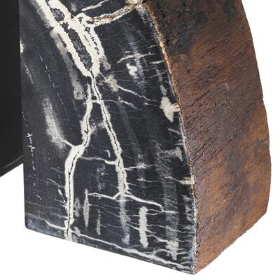 Support de livre en bois pétrifié set de 2 | Eichholtz Opia - vue d'ambiance | REMO-HOME
