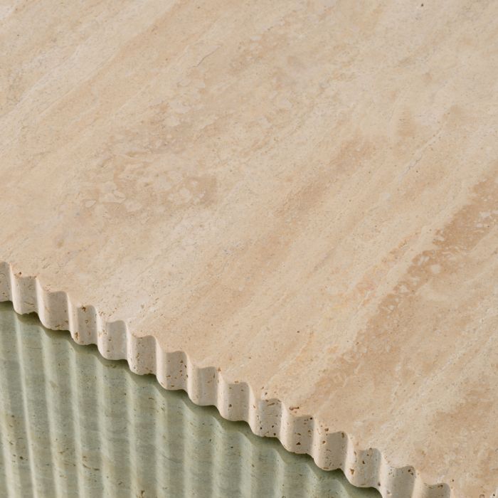 Table basse en travertin | Eichholtz Brindisi