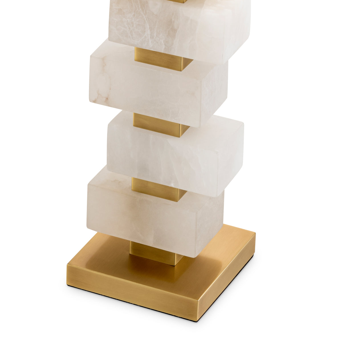 Lampe de table en alabastre avec abat-jour | Eichholtz Amber - vue d'ambiance | REMO-HOME