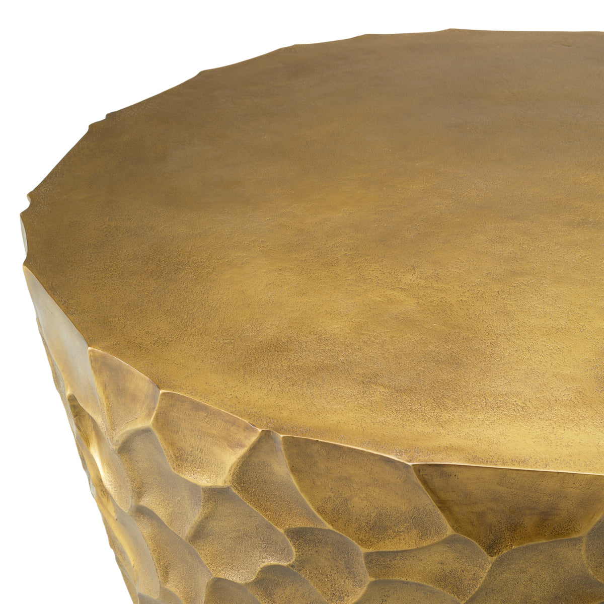 Table basse en laiton vintage | Eichholtz Fiorentino - vue d'ambiance | REMO-HOME