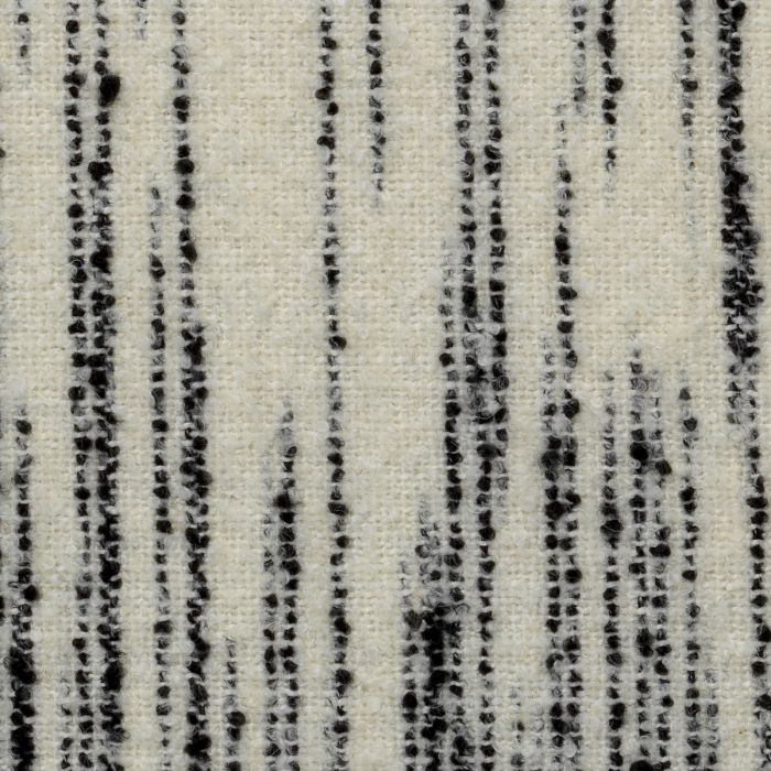 Fauteuil en tissu blanc et noir | Eichholtz Venosa