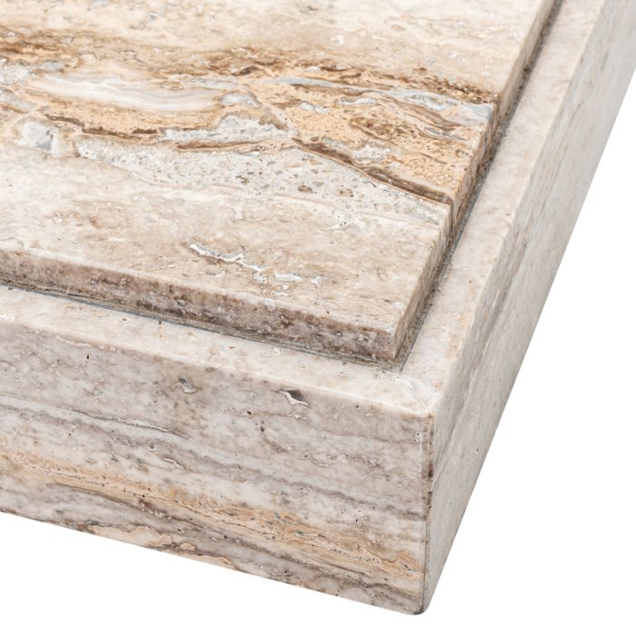 Table basse en travertin | Eichholtz Sartoria