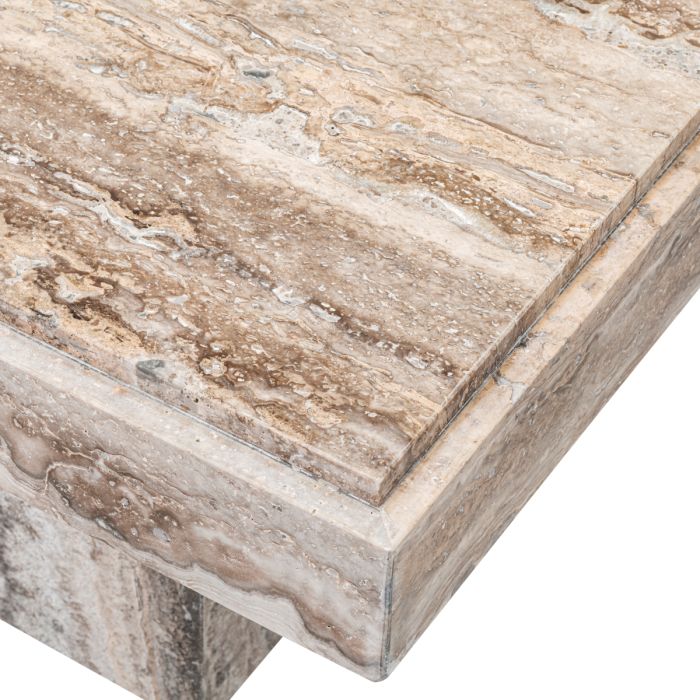 Table d'appoint en travertin | Eichholtz Sartoria