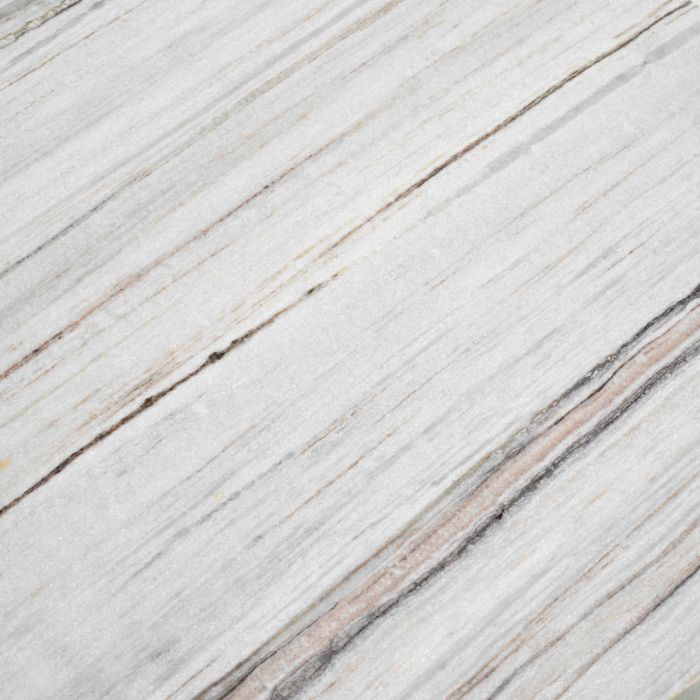Table d'appoint dorée en marbre blanc | Eichholtz Nuova