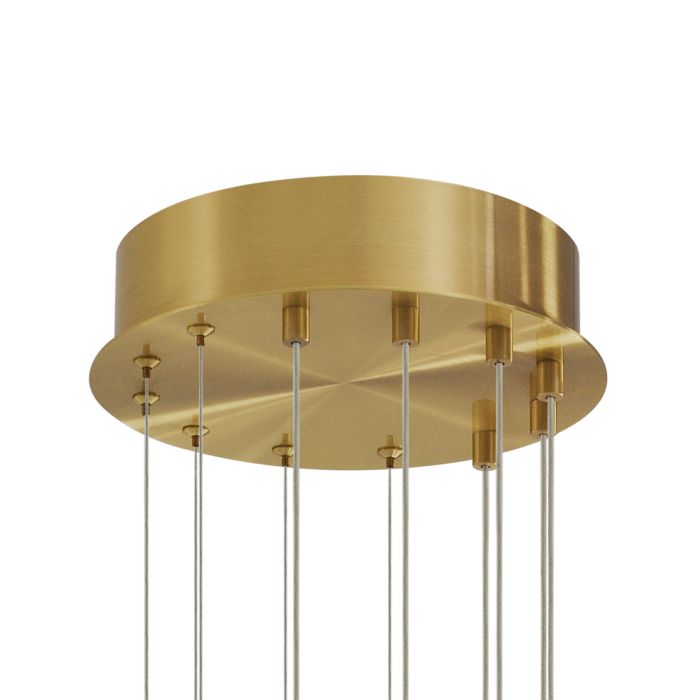 Lustre doré en verre | Eichholtz Kimpton