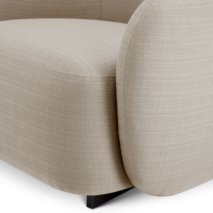 Fauteuil d'extérieur sable | Eichholtz Brice