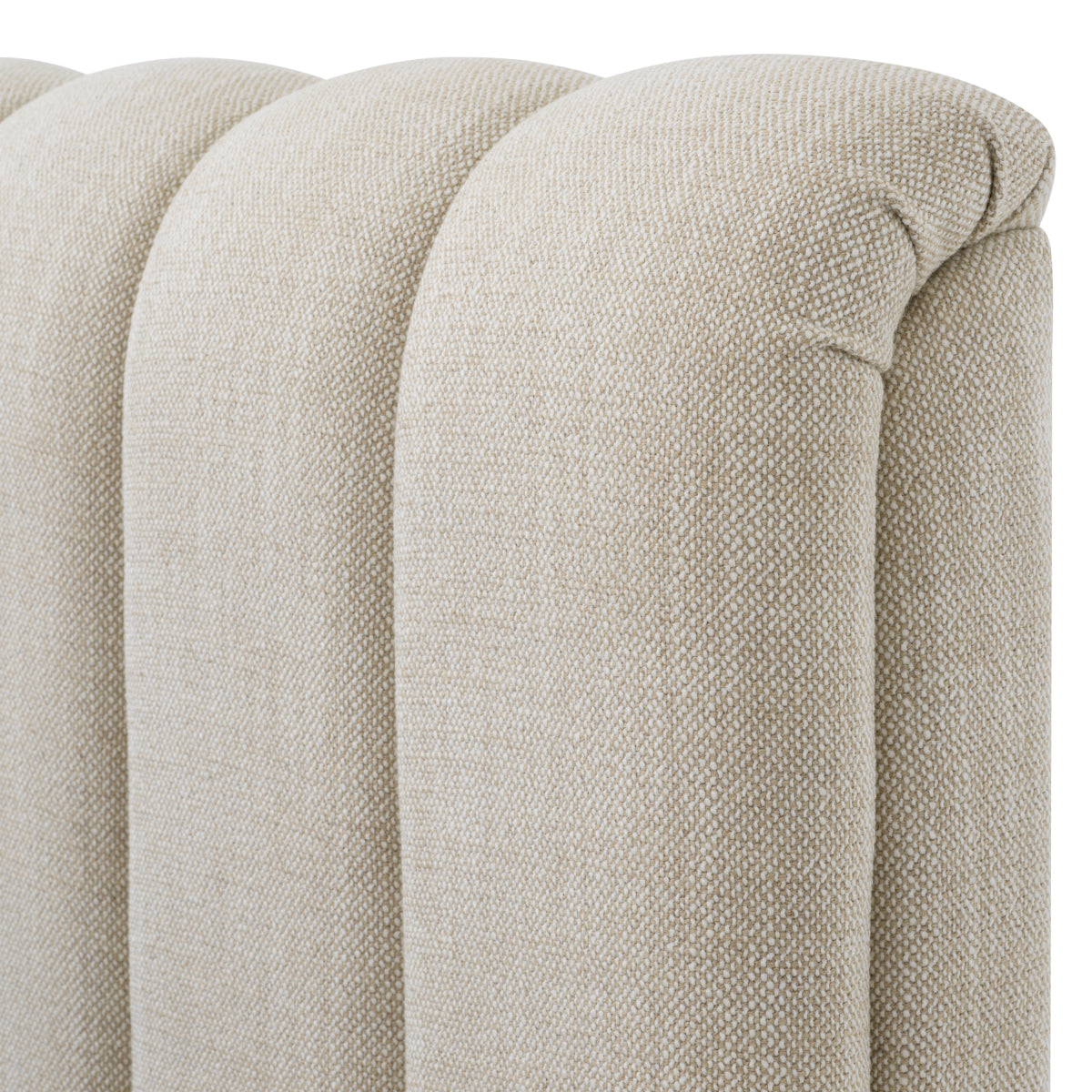 Cadre de lit en albury beige | Eichholtz Kayden - vue d'ambiance | REMO-HOME